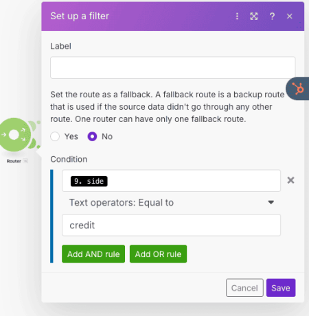 Filter Credit Transaction in Google Drive